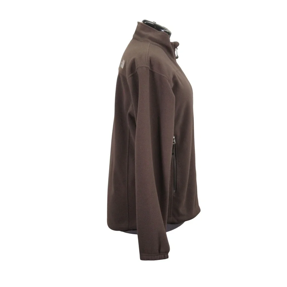 The‎ North Face WindWall Fleece Jacket Men's M Brown Outdoor Hiking Gorpcore